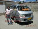 Tibet tour van and Tibetan driver  » Click to zoom ->
